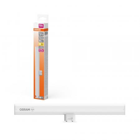 30cm Osram LEDinestra Frosted S14d LED-Röhrenlampe dimmbar 3W wie 27W warmweiß 2700K 90Ra hohe Farbwiedergabe